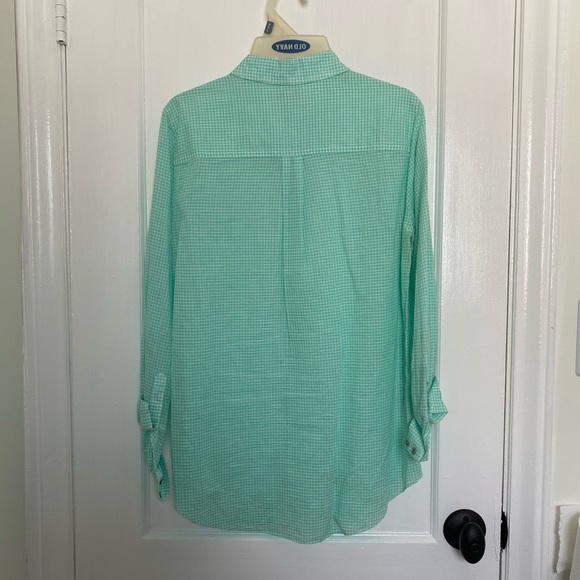 JCrew Gingham Button Down - Picture 3 of 3